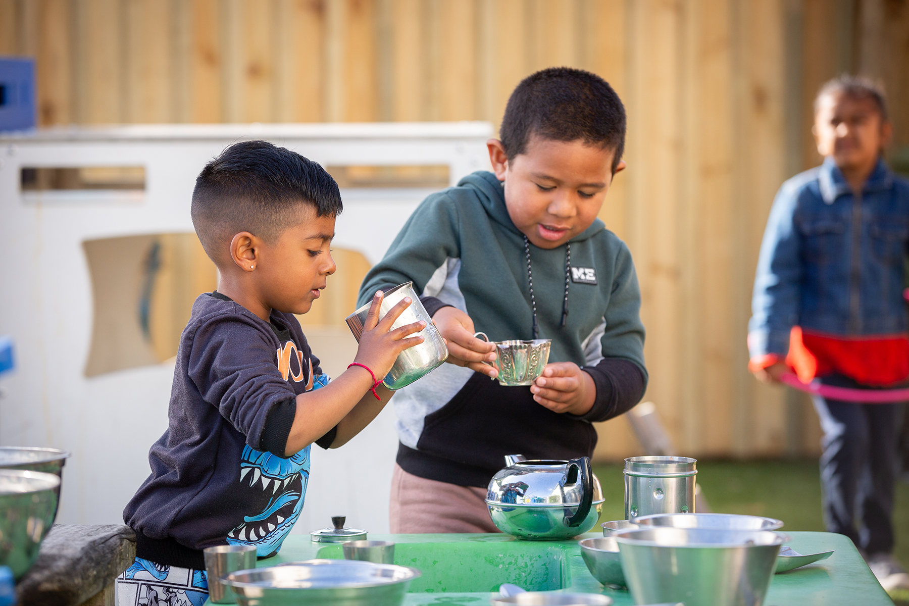 Pre School Kids Playing