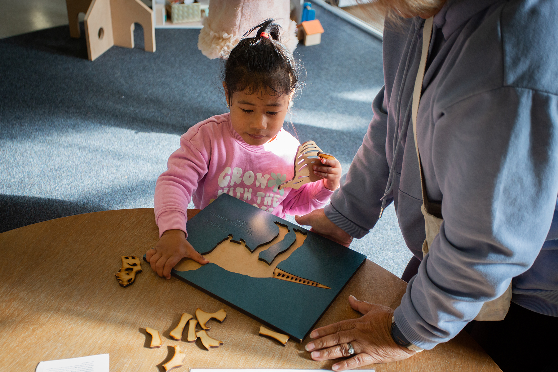 Girl Solving Puzzle other information