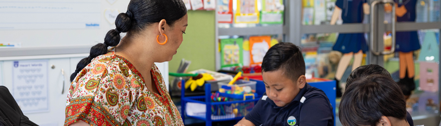 Chapel-Downs-Work-With-Us-Teaching Teacher Working with Students