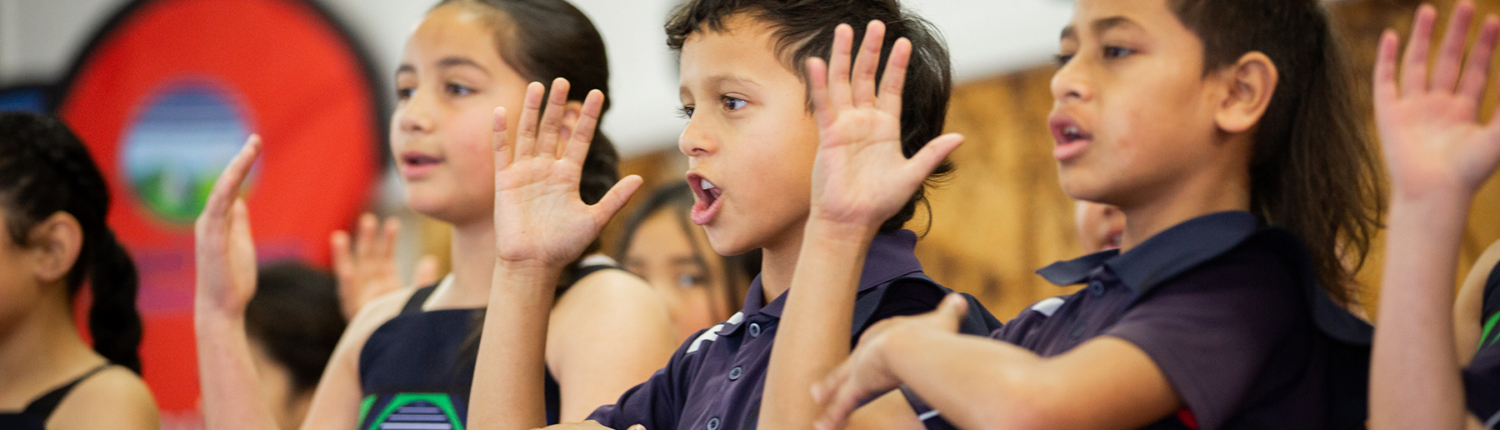 Boys doing Kapa Haka Boys doing Kapa Haka