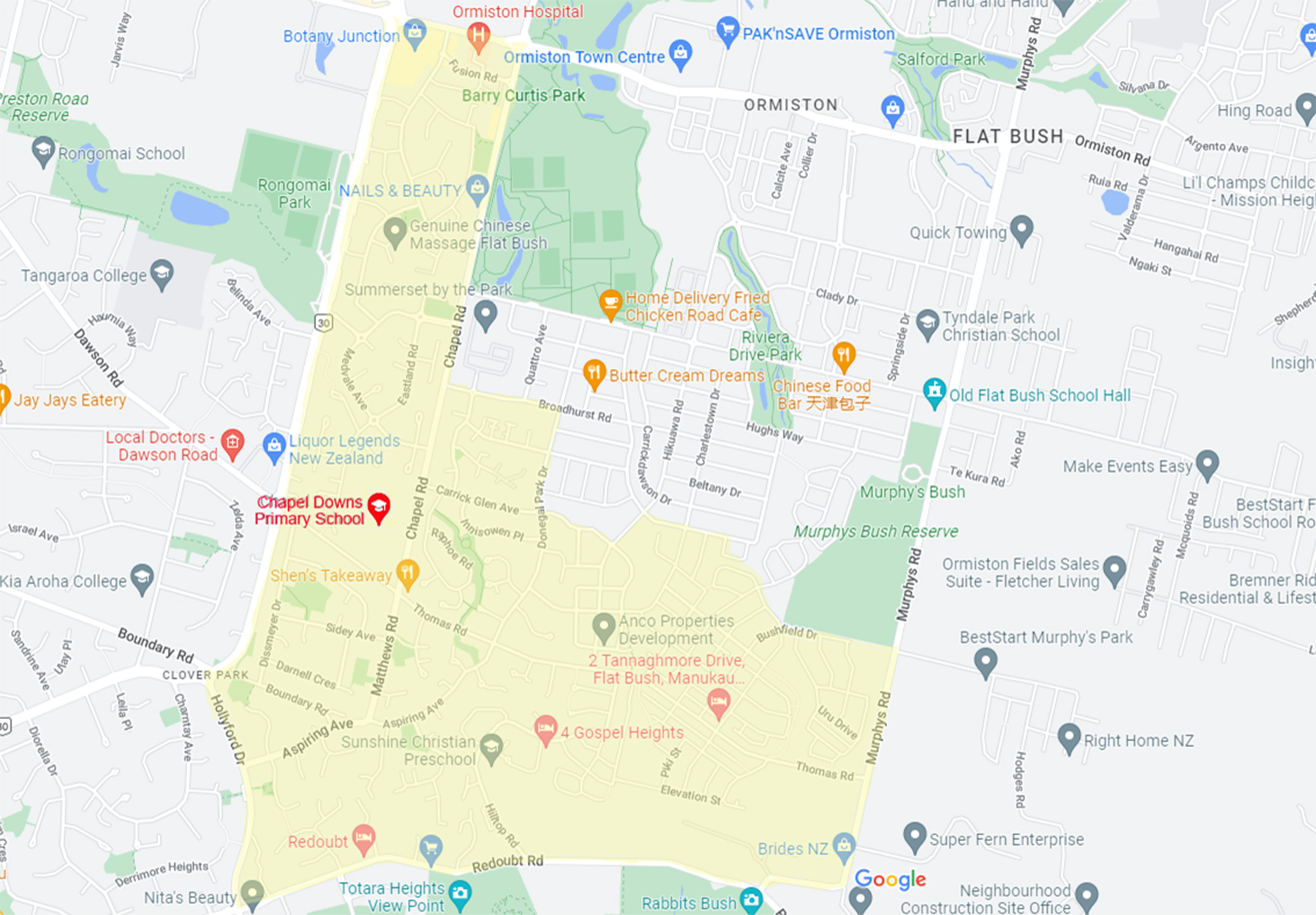 Enrolment Info & Zone